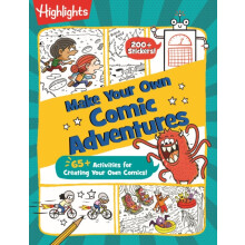 Make Your Own Comic Adventures by Highlights Paperback Book