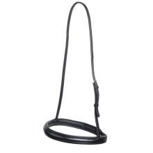 Collegiate Mono Crown Padded Raised Leather Cavesson Bridle