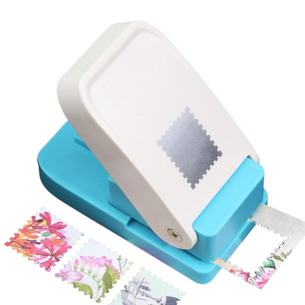 Square Paper Punch, Manual Square Paper Punch, Stamp Punchs Cutter, Portable Scrapbooking Squares Stamp Puncher, Corner Cutter Tool For Sorting Files 5051227005830
