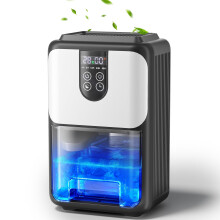 Dehumidifiers for Home Damp 1.8L Portable Dehumidifier Ultra quiet & Auto Shut off 4/8/12/24H/48H Timer compact Dehumidifiers for Drying Clothes Bedr