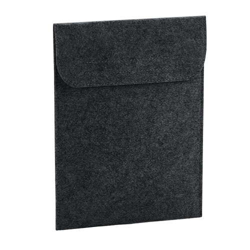 BagBase (One Size, Charcoal Melange) Bagbase Felt Tablet Sleeve