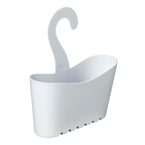 TATAY Shower Caddy Multifunctional | Resists Humidity | Easy No-Drill Installation | Polypropylene | Stackable Hanging Shower Bask