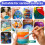 Craft Mode Acrylic Paint Set 8 120ml Vibrant Colours -Multi-Surface 4
