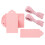 G2PLUS Kraft Paper Gift Tags  100PCS Large Plain Gift Tags 5x10CM Pink Blan 1