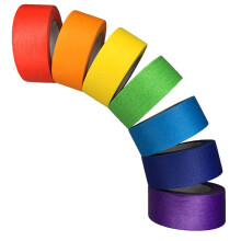 SIMON&ISAAC Rainbow Masking Tape Adhesive Tape Pressure Sensitive Tape