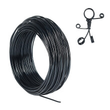 12 Gauge 2mm Aluminum Craft Wire, 100 Feet Bendable Metal Wire for Bonsai Training, Sculpting, Bike Modelling Skeleton Crafting Floral Making, Jewelr