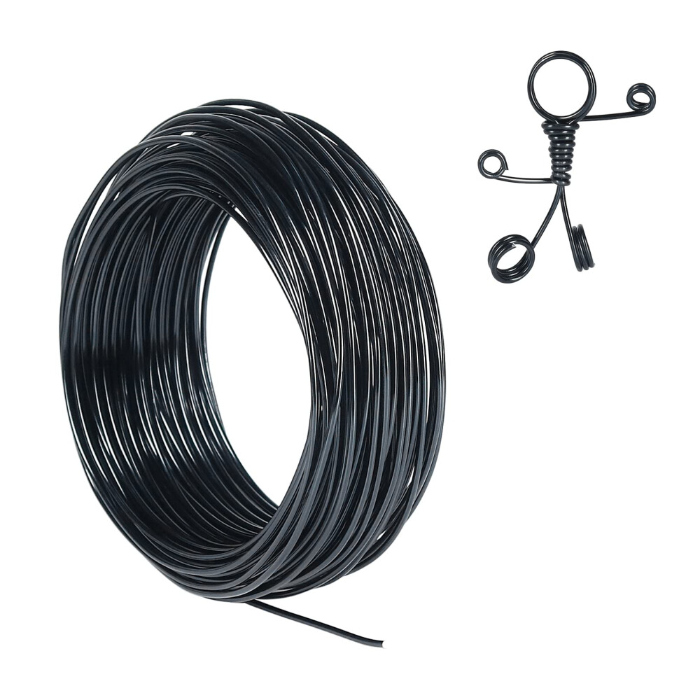12 Gauge 2Mm Aluminum Craft Wire, 100 Feet Bendable Metal Wire For Bonsai Training, Sculpting, Bike Modelling Skeleton Crafting Floral Making 5051227006110