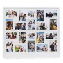 8/9/10/12/16/20 Photos Large Multi Picture Frame Collage Aperture Decor Memories-20 Aperture-White