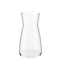 DARENYI Glass Vase 20cm Clear Flower Vase for Living Room Home Office or We
