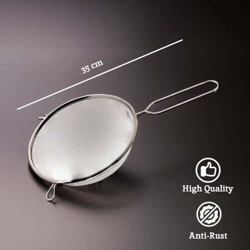 Premier Premier Housewares Versatile Kitchen Stainless Steel Wire Mesh Sieve 2