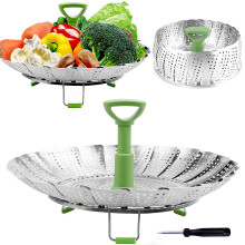 Consevisen Stainless Steel Vegetable Steamer
