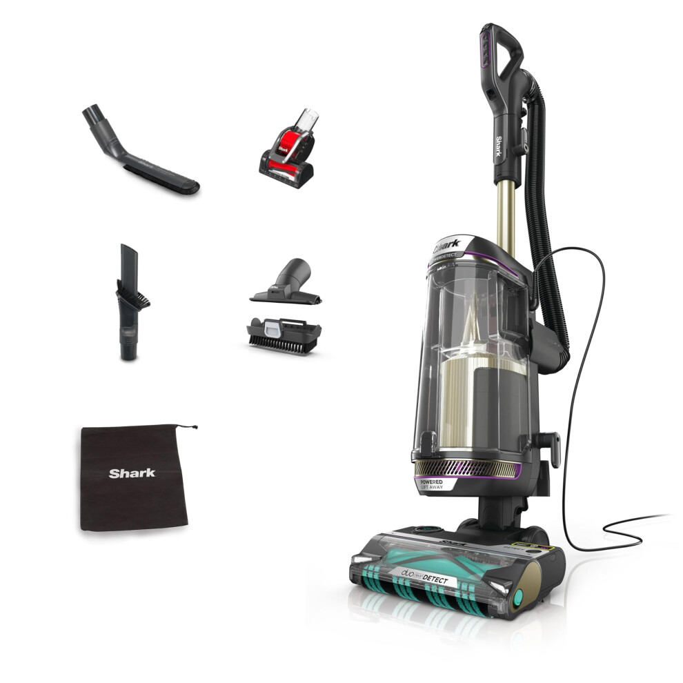 Shark Powerdetect Corded Upright Vacuum Cleaner Duoclean Detect Reverse Cle