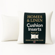 HOMESLINEN 14” x 14” Cushion Inner Pads Square Insert Fillers Pack of 2 35
