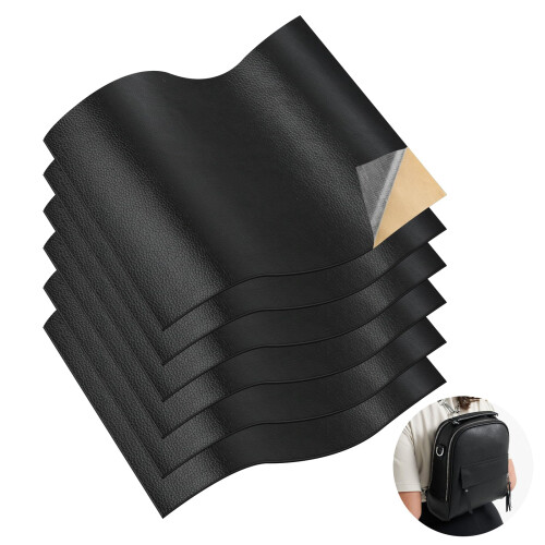 Artificial leather self-adhesive 20 x 30 cm, 6