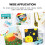 INK LAB Acrylic Paint Set 24 Colours Acrylic 6