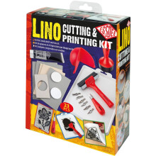 ESSDEE L5PKR1 Essdee Lino Cutting & Printing Kit (23 Pieces)