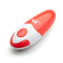 Kitchen Mama Auto Electric Can Opener : Open Your Cans with A Simple Press of Button - Automatic, Hands Free, Smooth Edge, Food-Safe, Battery Operate