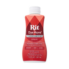 Rit DyeMore Single Bottle 7 Oz. Synthetic Liquid Fiber Dye for Clothing, Décor,