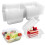 Maridergo 50 Pieces Single Individual Cake Slice Boxes 1