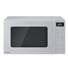 Panasonic NN-ST23QMBPQ 20L Solo Microwave Oven with Glass Tray, 800W, Auto Defrost, 11 Auto Programmes, LED Display, 5 Power Settings, Digital Timer,