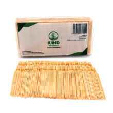 Ultra-Thin(1.3mm) Bamboo Wooden Toothpicks - Cocktail Sticks - 990 Units per Pack - 65mm - IUIND NATURALS