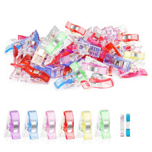 50pcs Sewing Clips for Fabric Quilting Clips Wonder Clips Fabric Clips Plastic Quilting Crafting Clips for Sewing, Multipurpose Sewing Clips, Quiltin