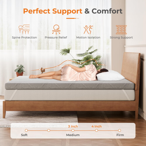 Vesgantti Vesgantti Mattress Topper for King Size Bed 2