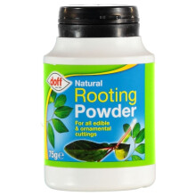 2 x Doff Natrural Rooting Powder 75g - Help New Roots On Cuttings and Promotes Strong Healthy Roots