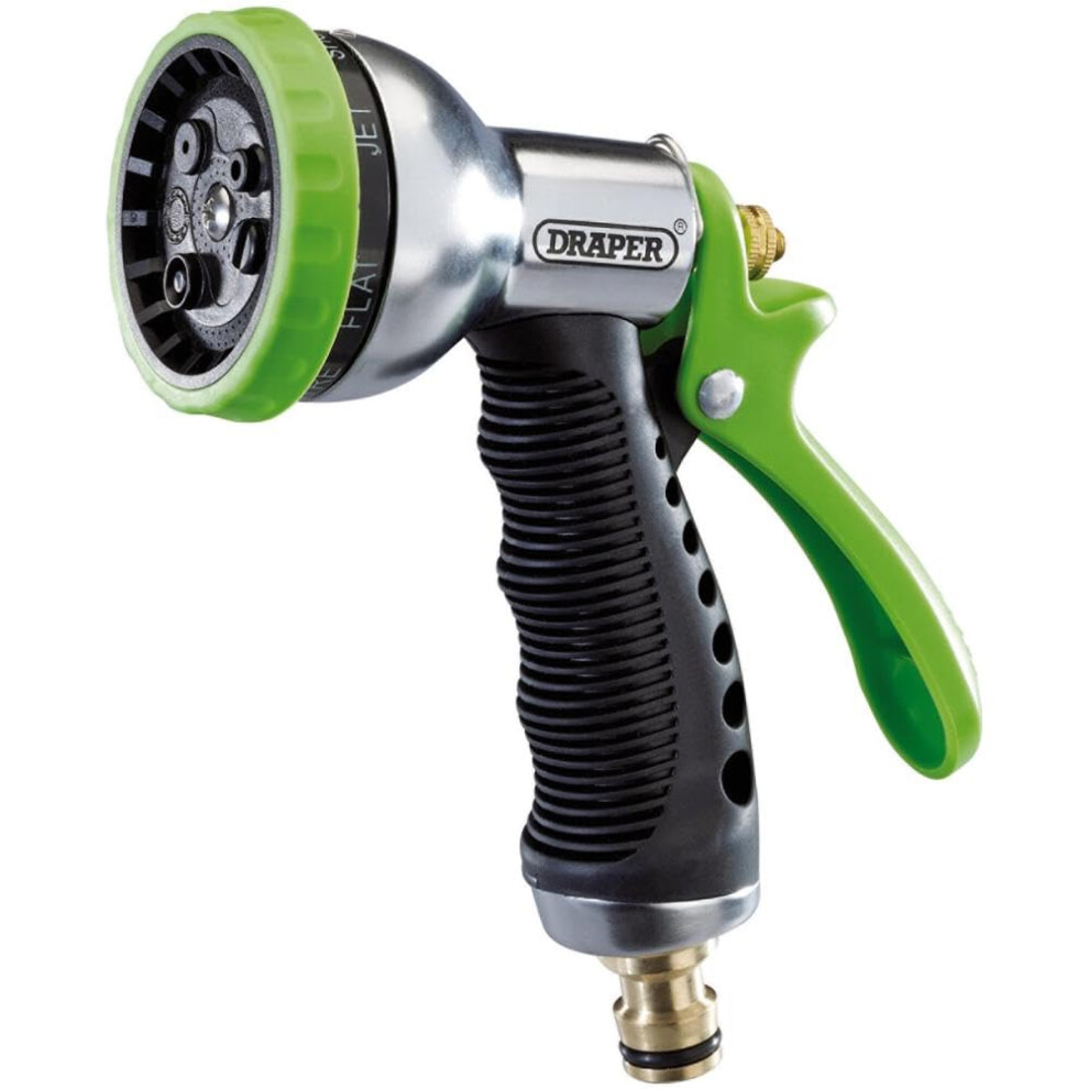 Draper 7 Pattern Hose Pipe Spray Gun|Garden Hose Nozzle | Watering