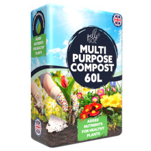 Pelle & Sol 60L Multi Purpose Compost - Compost for Outdoor Plants &
