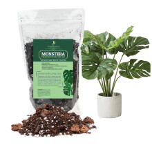 GardenNova Premium Monstera Potting Soil - Quick Drain Potting Soil for Growing