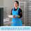 200 Disposable Aprons Blue Flat Pack Multipurpose 4