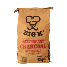 Big K Chilla-Grilla Restaurant Grade Charcoal, 12kg Bag Lumpwood Charcoal