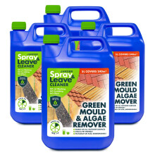 Jarder Spray & Leave 4 x 5 Litre Concentrate Cleaner - Patio Fencing Decking - G