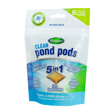 Blagdon Clean Pond Pods, Clears Blanket Weed, Reduces Filter Cleaning, Feeds Aquatic Plants, Eats Pond Sludge, Removes Chlorine, Makes Tap Water Safe