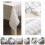 Aisszhao 137 * 180cm Wipe Clean PVC Tablecloth,Rectangular Large Easy Care Table 5