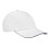 (One Size, White/French Navy) Beechfield EarthAware Classic 5 Panel Organic Cotton Baseball Cap 1