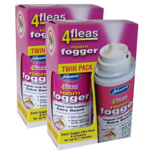 2 X Johnson's Veterinary Flea Killer Bomb Room Fogger Multi pack