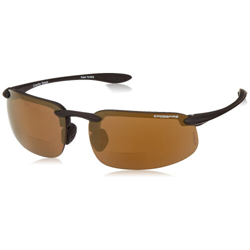 Crossfire Sicherheitsbrille, Bronze 2,5 Dioptrien, Einheitsgröße, 216125