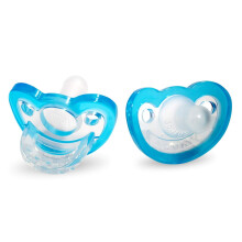 RaZbaby Jollypop Fopspeen voor Baby's 3 Maanden en Ouders, USA Gemaakt, Natuurlijke Orthodontische Binky, Verzorgd Delen in NICU's