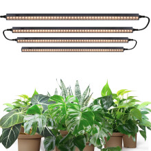 Barrina T5 2FT Grow Light Strip, Yellow Plant Lights for Indoor Growing, Full Spectrum, Black Cover LED Grow Light Bulbs, 40W(4 x 10W), Magnetic, Und