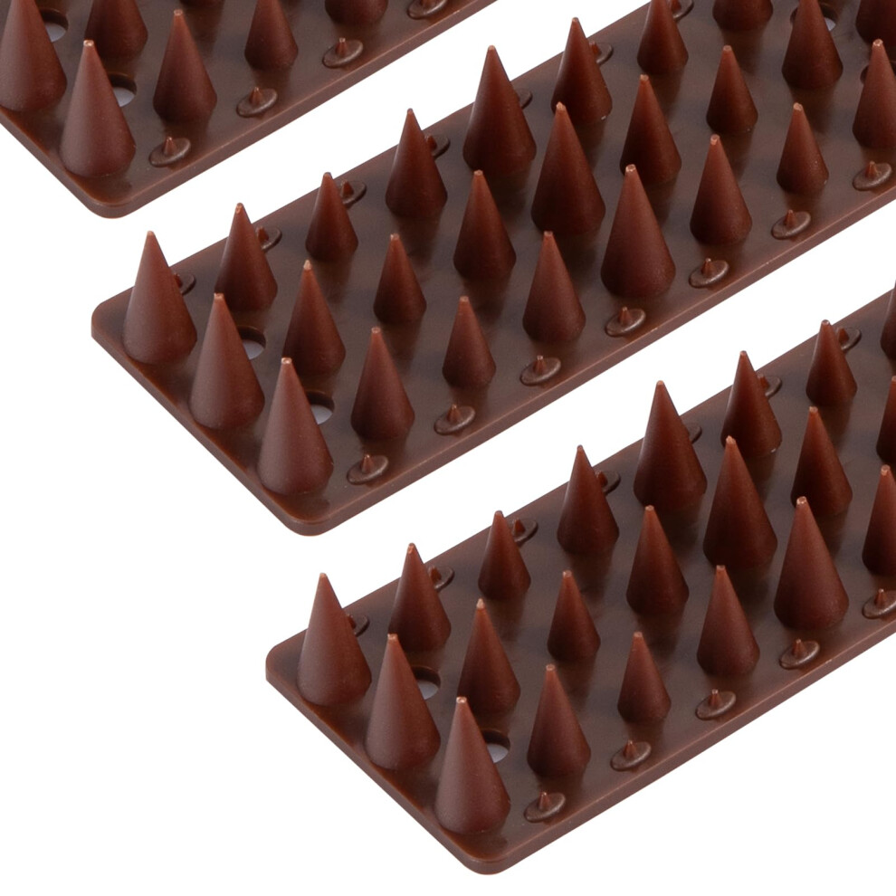 Offo Bird Spikes,Pigeon Spikes For Pigeon Deterrent To Keep Bird Or Cat Animals Away, Fence Wall Spikes Of Bird Deterrent Covers 1.8M,Height 1.7Cm,Br 37504496