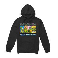 (L, Black) Teenage Mutant Ninja Turtles Mens Select Your Turtles Hoodie
