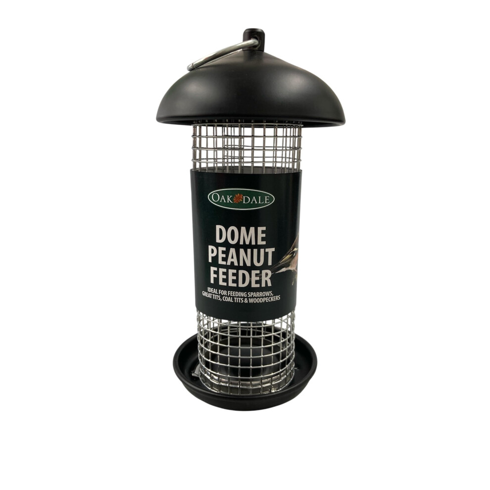 Oakdale Classic Dome Peanut Feeder With Twist & Lift Lid, Heavy Duty Metal Mesh, Weather-Resistant, Easy Clean Easy Refill 45547270