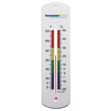 Large 240mm Outdoor Thermometer for Garden - Can be Used as a Greenhouse Thermometer or Home Office Room Indoor Wall Outside (Multi-Colour)