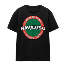 (XL, Black) Teenage Mutant Ninja Turtles Womens/Ladies Ninjutsu School T-Shirt