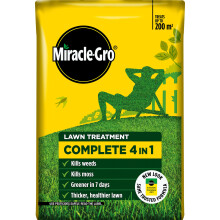 Miracle-Gro Evergreen Complete 4-in-1 Lawn Food - 200 m2, Lawn Food, Weed & Moss