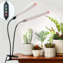 FECiDA Clip Grow Lights for Indoor Plants 18W 2000 Lumen, 2024 Newest Brightest LED Plant Grow Light for Houseplants, Bonsai, Pot Plant, Full Spectru