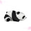 2Pièces Papier 3D Panda Noir+ , Décoration Maison 2
