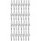 40Pièces Collier Bracelet Argent Acier Inoxydable DIY Facile 5